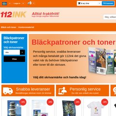 www.112ink.se - 112Ink billiga bläckpatroner