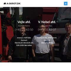 www.A-skrot.dk - A-Skrot v/Alex Pedersen