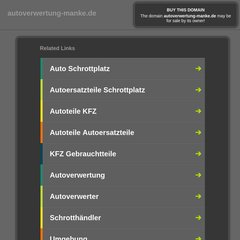 www.Autoverwertung-manke.de - S. Manke Autorecycling