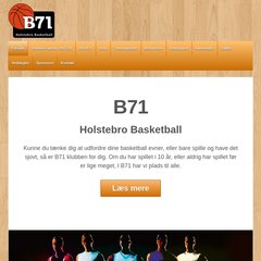 www.B71.dk - B71 - Holstebro Basketball