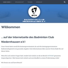 www.Badminton-niedernhausen.de - Badminton Club Niedernhausen e.V.