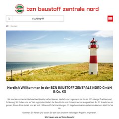 www.Bzn-online.de - Standorte - BZN - BAUSTOFF ZENTRALE NORD