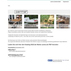 www.Carma-gartenmoebel.de - carma Gartenmöbel