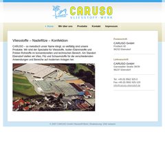 www.Caruso-ebersdorf.de - Home - CARUSO GmbH Vliesstoffwerk