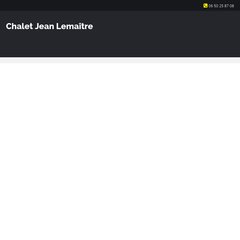 www.Chaletjeanlemaitre.fr - Chalet Jean Lemaitre