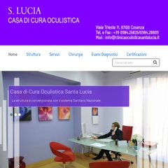 www.Clinicaoculisticasantalucia.it - Casa di cura oculistica Santa Lucia