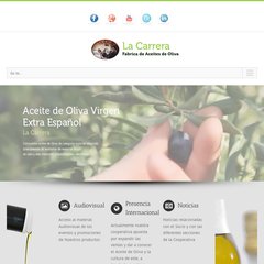www.Cooperativalacarrera.com - Fabrica de aceites de Oliva Virgen Extra