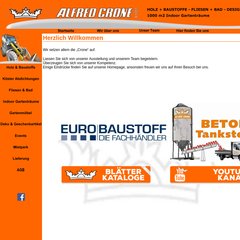 www.Crone-baustoffe.de - ALFRED CRONE GmbH