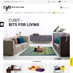 www.Cubit-shop.com - Regale und Sofas von Cubit