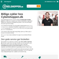 www.Cykelshoppen.dk - Køb Cykel online