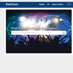 www.Delicast.com - DeliCast - Internet TV and Internet Radio