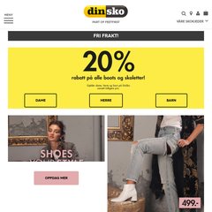 www.Dinsko.no - Din Sko | Handle sko på nettet