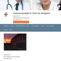 www.Dokterpeterdespiegeleer.be - Huisartsenpraktijk Dr. Peter De Spiegeleer
