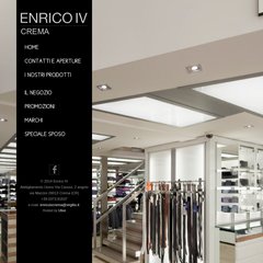 www.Enricoiv.it - ENRICO IV - A CREMA Negozio di abbigliamento