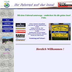 www.Foehr-fahrrad-lindemann.de - Foehr - Fahrradverleih Lindemann in Utersum