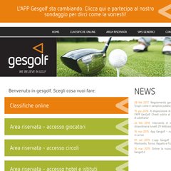 www.Gesgolf.it - un mondo di servizi per il golf