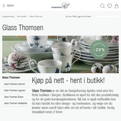 www.Glassthomsen.no - Hjem - Glass Thomsen
