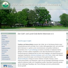 www.Glcbw.de - Der Golf- und Land-Club Berlin