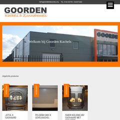 www.Goordenkachels.nl - Welkom bij de website van Goorden Kachels