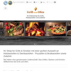 www.Grill-und-ofen.de - BBQ-Grills und Öfen wie Pizzaofen