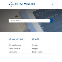 www.Helse-vest-ikt.no - Helse Vest IKT AS