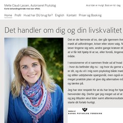 www.Holteterapi.dk - Psykolog Mette Claudi Lassen