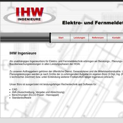 www.Ihw-ingenieure.de - IHW Ingenieure
