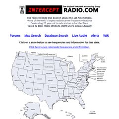 www.Interceptradio.com - Intercept - Scanner Frequencies and Frequency