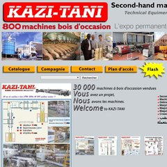 www.Kazi-tani.com - KAZI-TANI machines bois occasion alu P.V.C.
