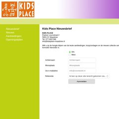 www.Kidsplace-maasbree.nl - Kids Place Maasbree | LCKR