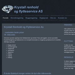 www.Krystall-renhold.no - Krystall Rengjøring og Flyttebyrå