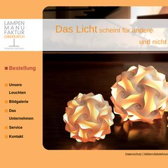 www.Lampen-oberkirch.de - .: Lampenmanufaktur Oberkirch