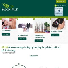 www.Mariannefalk.dk - Salon Falk - Økologisk frisør i Hørning