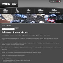 www.Morso-sko.dk - Morsøsko import