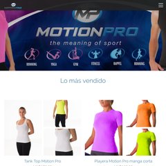 www.Motionpro.mx - Motion Pro. de Deportiva