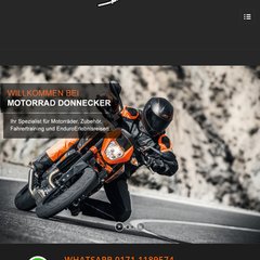 www.Motorrad-donnecker.de - Motorrad Donnecker Suzuki KTM Neu und Gebraucht