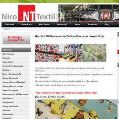 www.Nirotextil.de - Niro Textil GmbH / Stoffhaus am Schellerweg
