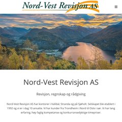 www.Nordvestrevisjon.no - Nord-Vest Revisjon AS