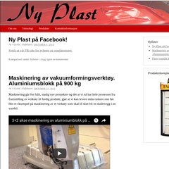 www.Nyplast.no - Ny Plast | Best på vakuumforming i Norden!