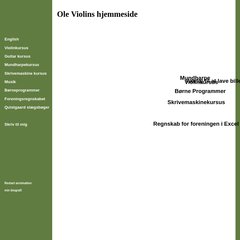 www.Oleviolin.com - Ole Violin