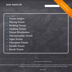 www.Peco-tennis.de - Peco Sport Tennis Shop