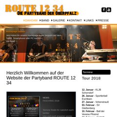 www.Route1234.de - Partyband Route 1234