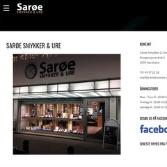 www.Saroe.dk - Sarøe Smykker & Ure