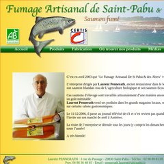 www.Saumon-fume-st-pabu.com - Fumage Artisanal de Saint