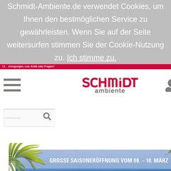 www.Schmidt-ambiente.de - Schmidt - wir schaffen Ambiente