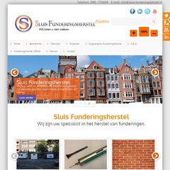 www.Sluis-funderingstechniek.nl - Sluis Funderingsherstel