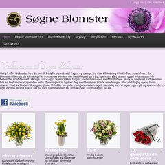 www.Sogneblomster.no - Søgne Blomster