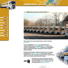 www.Spedition-heine.de - internationale Transporte Deutschland