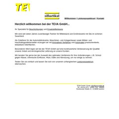 www.Teva-gmbh.de - TEVA GmbH Technische Verschleißartikel