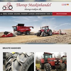 www.Thorup-traktor.dk - Thorup Maskinhandel v/ Lasse Høgh Jensen
